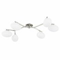 Hudson Valley 6 Light semi Flush 5541-PN